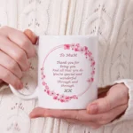 Poetry Mug - Thank you For Being you - Mum