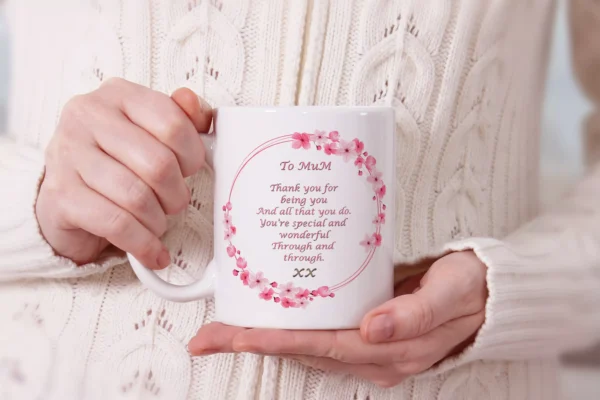 Poetry Mug - Thank you For Being you - Mum