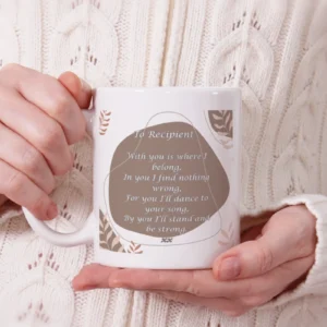 Romantic Poetry Mug - With You