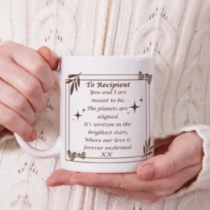 Romantic Poetry Mug - You and I
