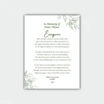 Aluminum Print Framed Gift - Evergreen