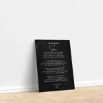 Romantic Poetry Canvas Print- Stars